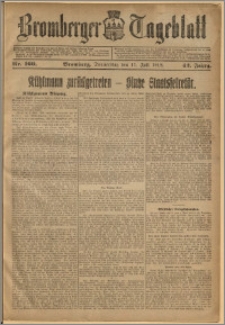 Bromberger Tageblatt. J. 42, 1918, nr 160