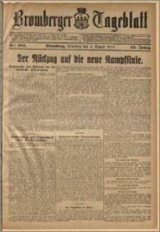 Bromberger Tageblatt. J. 42, 1918, nr 182