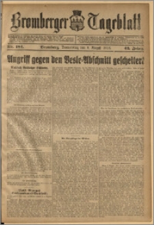 Bromberger Tageblatt. J. 42, 1918, nr 184
