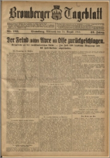 Bromberger Tageblatt. J. 42, 1918, nr 189