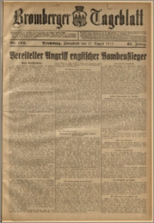 Bromberger Tageblatt. J. 42, 1918, nr 192
