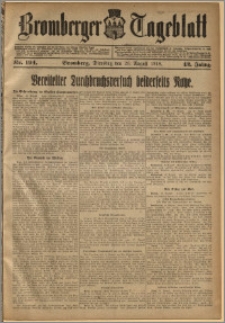 Bromberger Tageblatt. J. 42, 1918, nr 194
