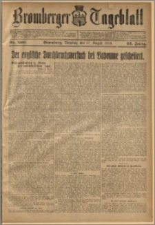 Bromberger Tageblatt. J. 42, 1918, nr 200