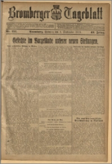 Bromberger Tageblatt. J. 42, 1918, nr 211