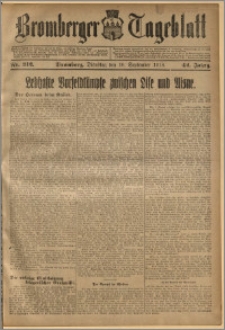 Bromberger Tageblatt. J. 42, 1918, nr 212
