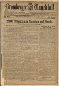Bromberger Tageblatt. J. 42, 1918, nr 219