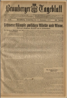 Bromberger Tageblatt. J. 42, 1918, nr 220