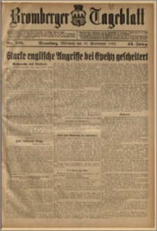 Bromberger Tageblatt. J. 42, 1918, nr 225