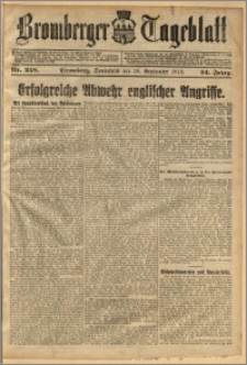 Bromberger Tageblatt. J. 42, 1918, nr 228
