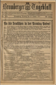 Bromberger Tageblatt. J. 42, 1918, nr 254
