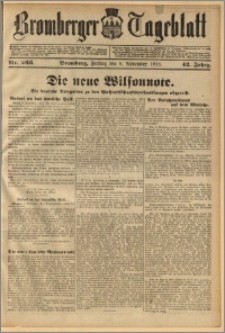 Bromberger Tageblatt. J. 42, 1918, nr 263