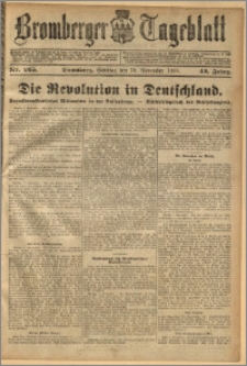 Bromberger Tageblatt. J. 42, 1918, nr 265