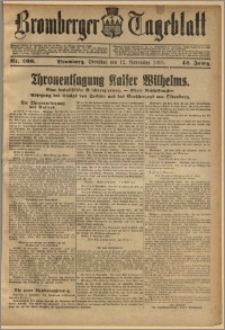 Bromberger Tageblatt. J. 42, 1918, nr 266