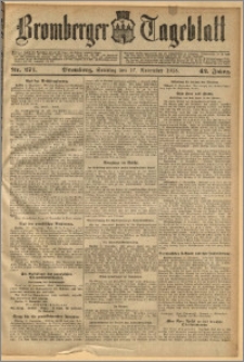 Bromberger Tageblatt. J. 42, 1918, nr 271