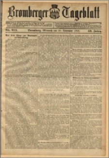 Bromberger Tageblatt. J. 42, 1918, nr 273