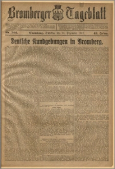 Bromberger Tageblatt. J. 42, 1918, nr 301