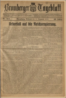 Bromberger Tageblatt. J. 42, 1918, nr 302
