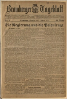 Bromberger Tageblatt. J. 43, 1919, nr 4