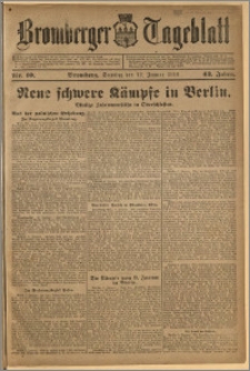 Bromberger Tageblatt. J. 43, 1919, nr 10