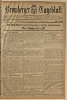 Bromberger Tageblatt. J. 43, 1919, nr 19