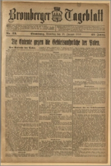 Bromberger Tageblatt. J. 43, 1919, nr 23