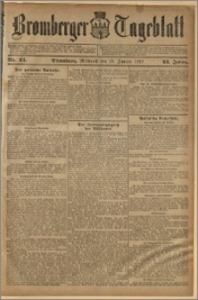 Bromberger Tageblatt. J. 43, 1919, nr 24