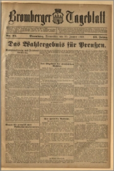 Bromberger Tageblatt. J. 43, 1919, nr 25