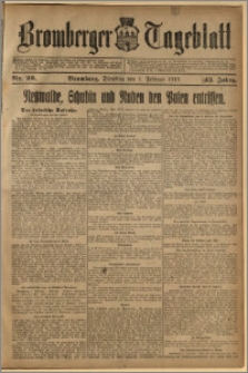 Bromberger Tageblatt. J. 43, 1919, nr 29