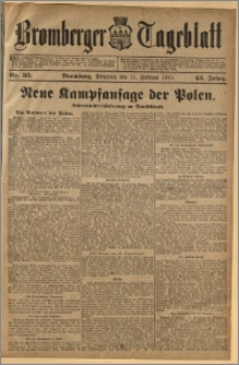 Bromberger Tageblatt. J. 43, 1919, nr 35