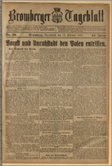 Bromberger Tageblatt. J. 43, 1919, nr 39