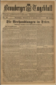 Bromberger Tageblatt. J. 43, 1919, nr 42