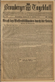 Bromberger Tageblatt. J. 43, 1919, nr 44