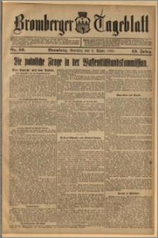 Bromberger Tageblatt. J. 43, 1919, nr 52