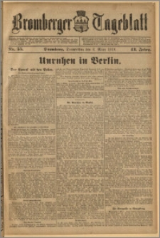 Bromberger Tageblatt. J. 43, 1919, nr 55