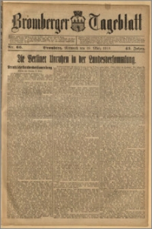 Bromberger Tageblatt. J. 43, 1919, nr 66