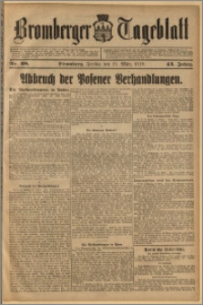 Bromberger Tageblatt. J. 43, 1919, nr 68