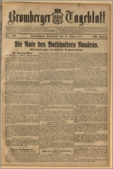 Bromberger Tageblatt. J. 43, 1919, nr 69
