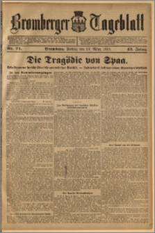 Bromberger Tageblatt. J. 43, 1919, nr 74