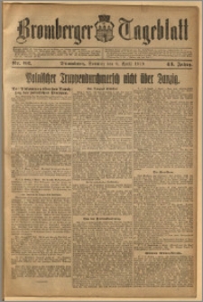 Bromberger Tageblatt. J. 43, 1919, nr 82