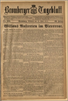Bromberger Tageblatt. J. 43, 1919, nr 100