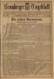 Bromberger Tageblatt. J. 43, 1919, nr 109