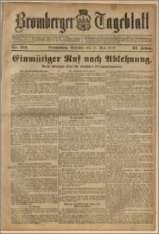 Bromberger Tageblatt. J. 43, 1919, nr 110