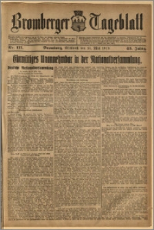 Bromberger Tageblatt. J. 43, 1919, nr 111