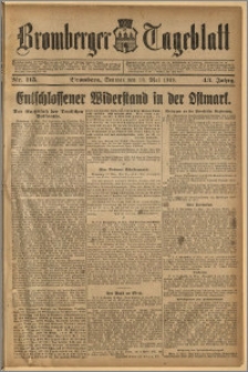 Bromberger Tageblatt. J. 43, 1919, nr 115