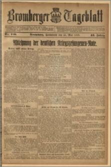 Bromberger Tageblatt. J. 43, 1919, nr 120
