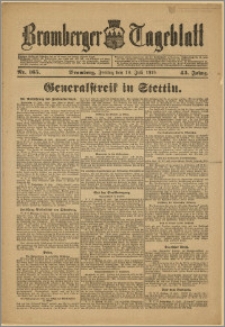 Bromberger Tageblatt. J. 43, 1919, nr 165