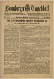 Bromberger Tageblatt. J. 43, 1919, nr 166