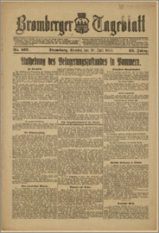 Bromberger Tageblatt. J. 43, 1919, nr 167