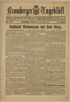 Bromberger Tageblatt. J. 43, 1919, nr 168