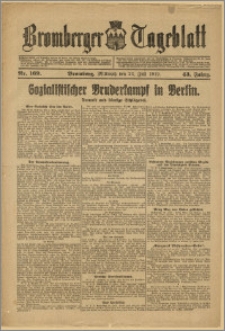 Bromberger Tageblatt. J. 43, 1919, nr 169
